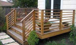 Deck Railing Design Patio Deck Designs