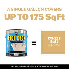 Pool Deck 1 Gal 9064 Ay Low Sheen Waterborne Acrylic Stain