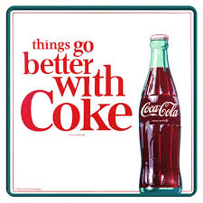 Coca Cola Vinyl Sticker Things Go