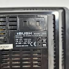 Bush Z511 Retro Flat Panel Am Fm Radio