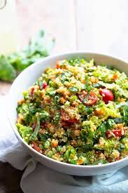 Herbed Quinoa Garden Veggie Salad