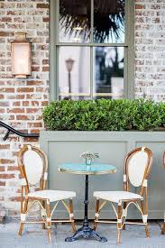 Bistro Table With French Cafe Chairs