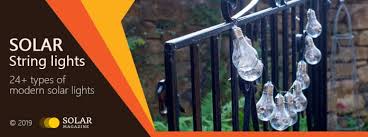 24 Types Of Modern Solar Lights Uses