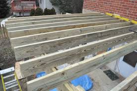 deck posts support beams