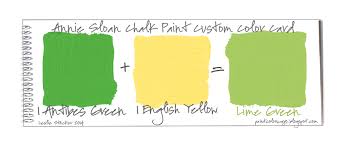 Colorways Color Studies Green Lime Green