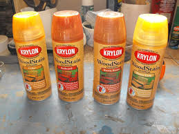 Krylon Exterior Wood Stain Spray Can