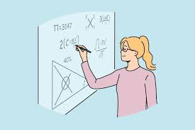 Blackboard Solving Complex Equations