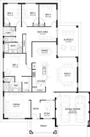 4 Bedroom House Plans Home Designs