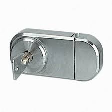 Icon Stainless Steel Glass Door Lock