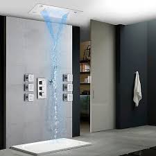 Thermostatic Led Rain Shower Head