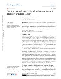 pdf proton beam therapy clinical