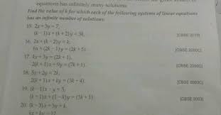Equations Has Infinitely Many Solutions