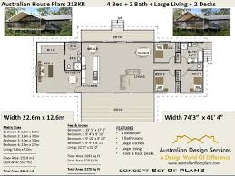 4 Bedroom House Plan 211 M2 2270 Sq