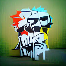 King Gorilla Graffiti Minimalist Pop