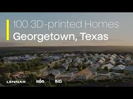 100 Home 3d Printed Community By Icon