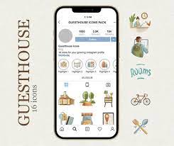 Guesthouse Instagram Icons Highlight
