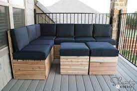 Diy Modular Outdoor Seating Shanty 2 Chic