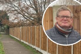Villagers Fury As 6ft Fence Appears