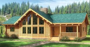 Fall River Log Home Plan By The