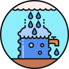 Water Harvesting Vector Icons Free