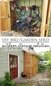 Diy Bike Garden Shed Tutorial From