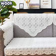 Wook 2023 Solid Color Sofa Cover Thick