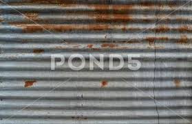 Metal Steel Strips Rusty Corrugated