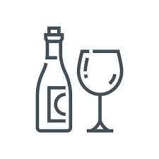 Wine Theme Icon Stock Vector By