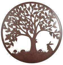 Wildlife Tree Of Life Metal Wall Art