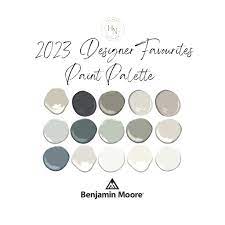 2023 Benjamin Moore Designer Favorites