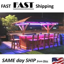 Tiki Bar Outdoor Bar Lighting Kit