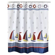 Bathroom Nautical Shower Curtains