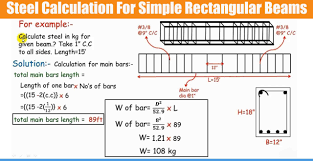 steel calculation for simple