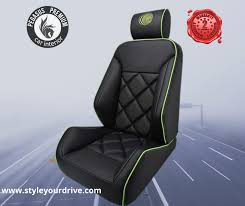 Tata Punch Seat Covers In Black And