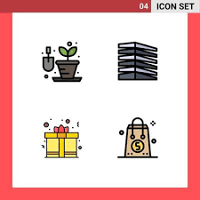 Real Estate Money Vector Art Icons
