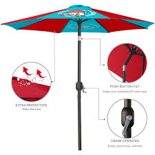 Custom Patio Umbrella 9ft Hex Tilt