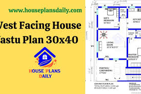 West Face House Plan As Per Vastu