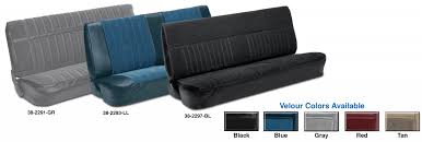 Velour Bench Seat Kits