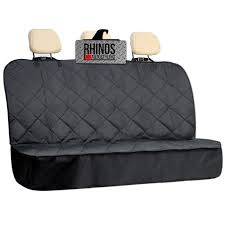 Quilted Pet Hammock Rear Seat Cover
