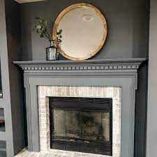 30 Gorgeous Painted Fireplace Ideas
