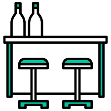 Mini Bar Icon With Transpa