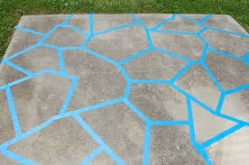 Painted Cement Patio Paint Concrete