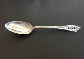 Wallace Sterling Silver Serving Spoon