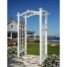 Florence Vinyl Arbor White