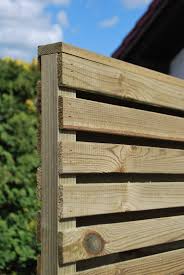 Superior Double Slatted Fence Panel