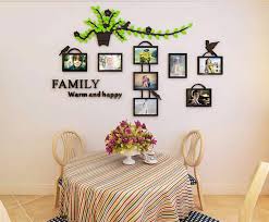 Family Tree Wall Using Decals And