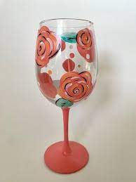 Buy Customizable Painted Wine Glasses