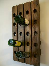 Winerack Walnut Finish Riddling Rack