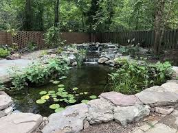 Large And Small Backyard Koi Pond Ideas