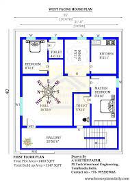 35x40 West Facing House Design House